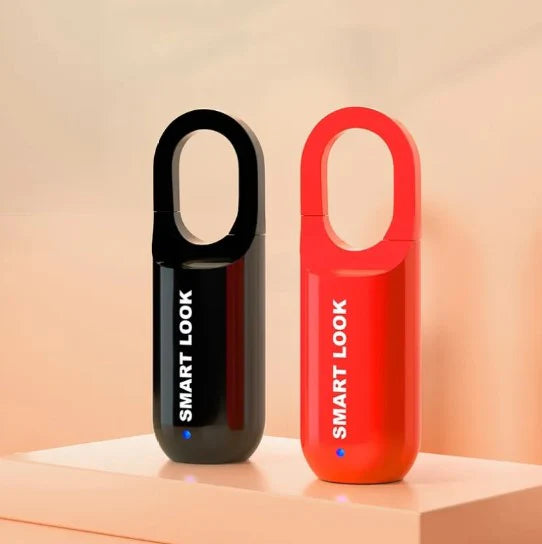 Portable USB Rechargeable Fingerprint Lock: Secure Your Backpack, Gym Locker, House Door, or Luggage with Ease