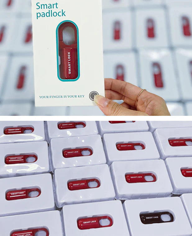 Portable USB Rechargeable Fingerprint Lock: Secure Your Backpack, Gym Locker, House Door, or Luggage with Ease