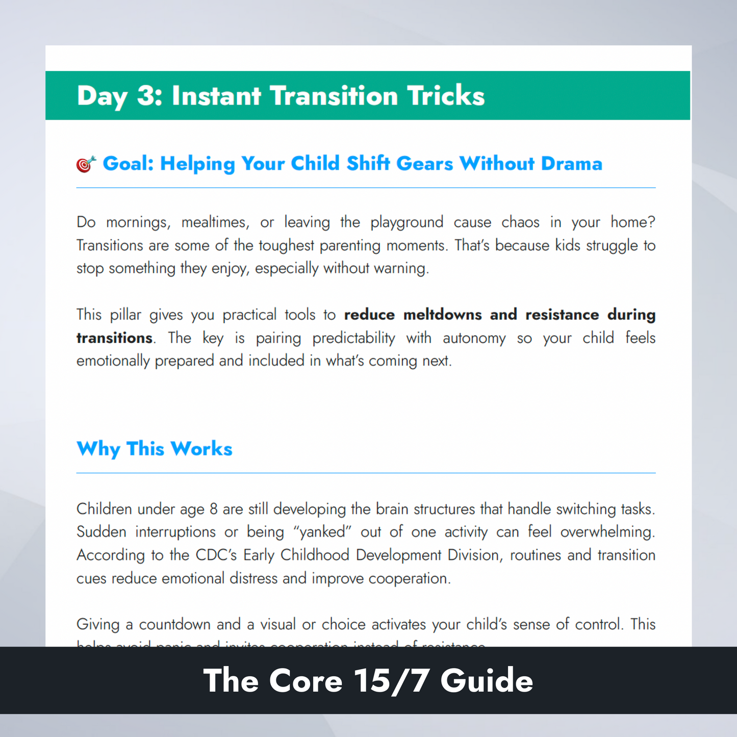 The 15/7 Listen-Without-Yelling Guide
