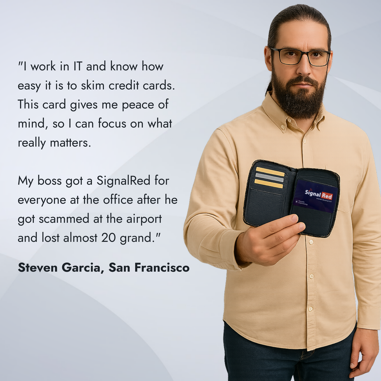 SignalRed® Personal Data Shield Card