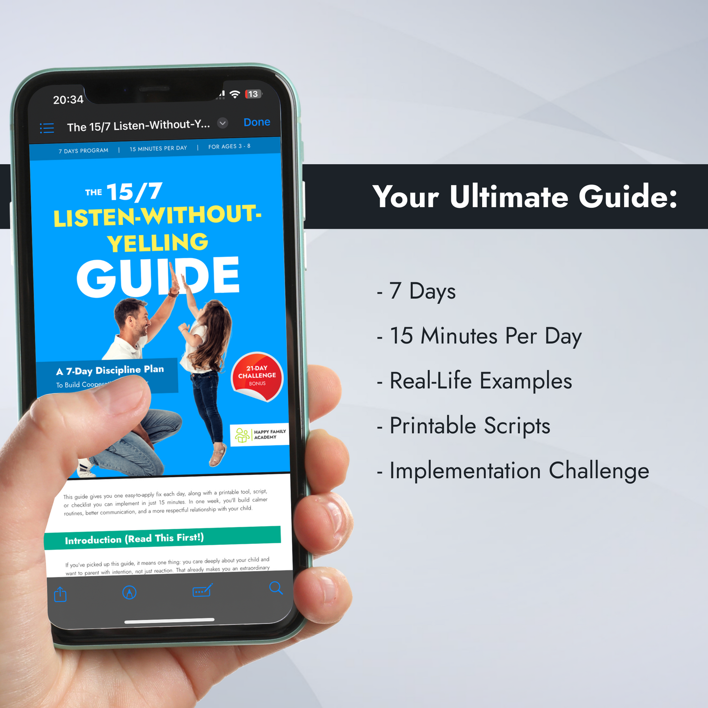 The 15/7 Listen-Without-Yelling Guide
